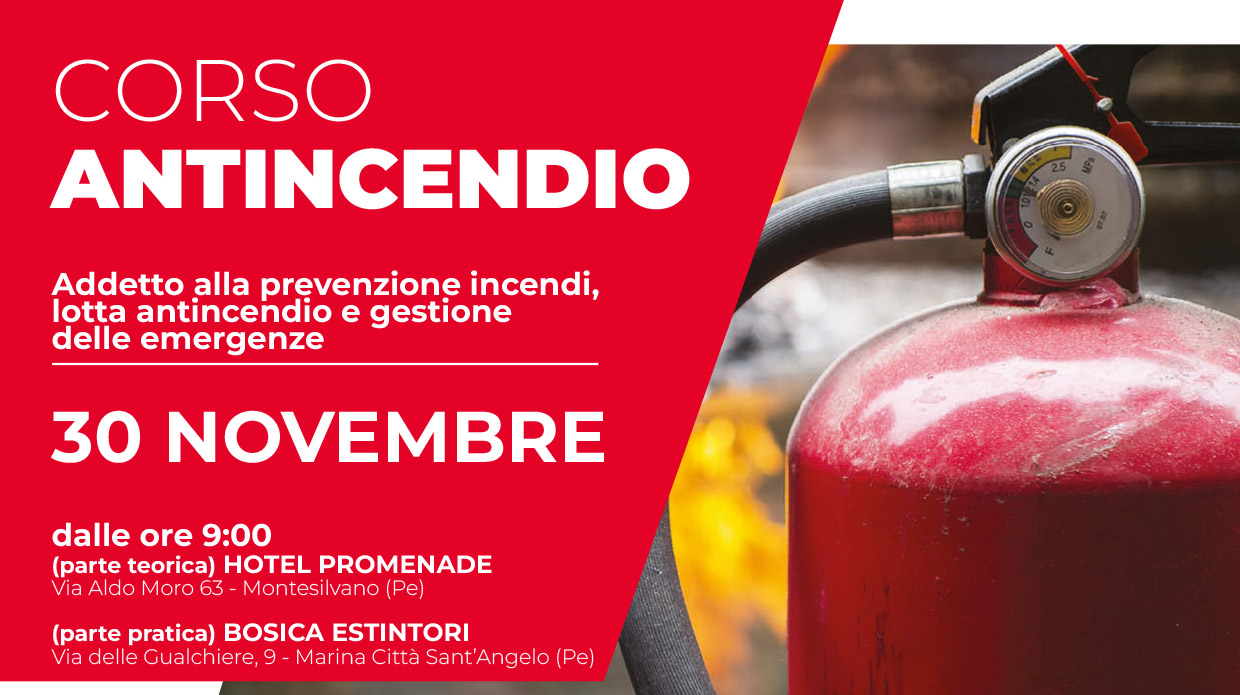 CORSO ANTINCENDIO 2024