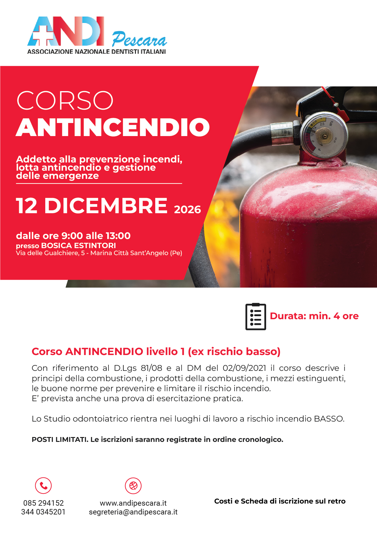 CORSO ANTINCENDIO 2026